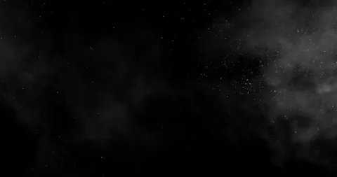Slow Motion of Falling Snow and Fog Captured with a High-speed Camera Stock-Footage 335280110