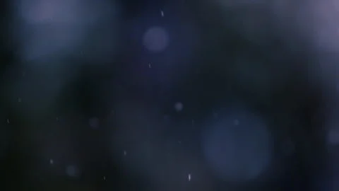 Slow motion of falling snow. Blurred winter background. Stock Footage 148155367