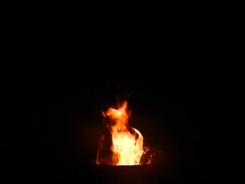 Slow motion, fire, flames. Видео 11612220