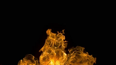 Slow Motion Fire Flames Gas Explosion Stock Footage 170087231