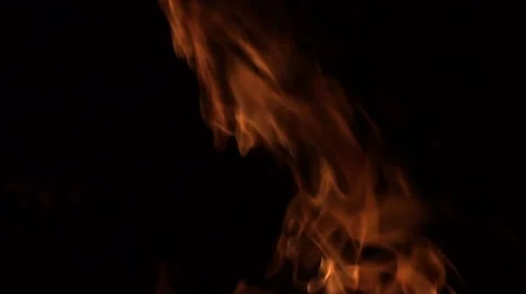 Slow Motion Fire. Stock Footage 61192500