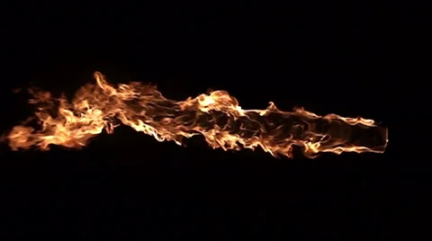 Slow Motion Fire. Stock Footage 63307827