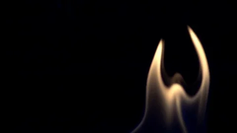 Slow Motion Fire Video stock 77018827