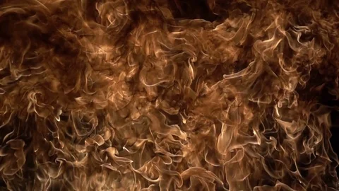 Slow Motion Fire Stock Footage 83409474