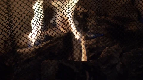 Slow motion of fire 库存影片 86955805