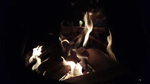 Slow motion FIRE Stock Footage 229324104