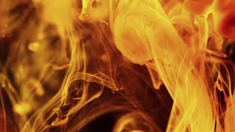 Slow motion fire Stock Footage 251338729