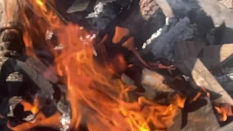 Slow Motion Fire01 Stock Footage 164688962