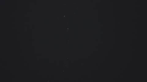 Slow motion firework explosions Video stock 165263286