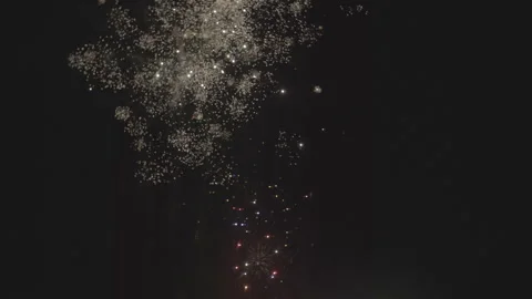 Slow motion firework explosions Video stock 165299683