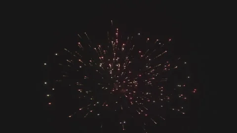 Slow motion firework explosions Stock Footage 165300142