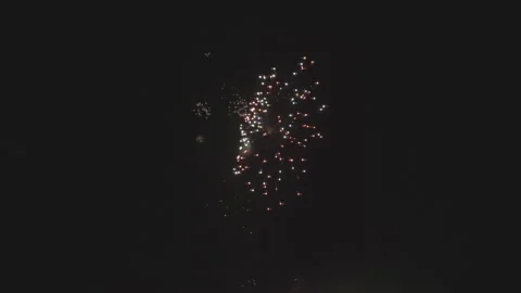Slow motion firework explosions Video stock 165300351