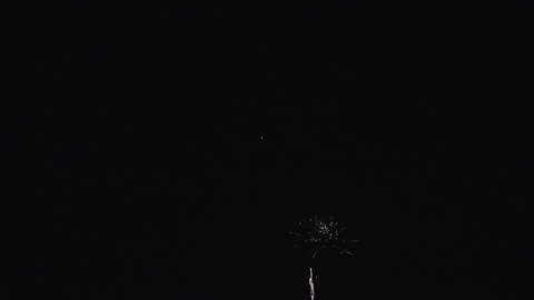 Slow motion firework explosions Stock Footage 165300430