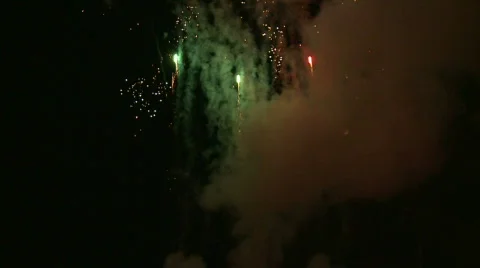 Slow motion Fireworks 스톡 동영상 473986