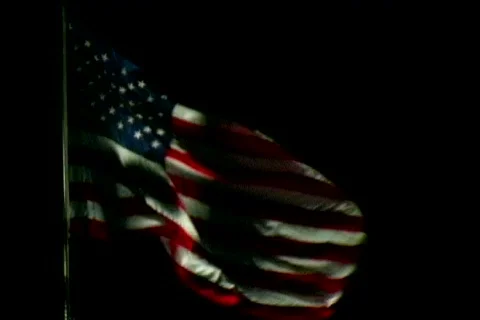 Slow Motion Flag 1 Stock Footage 271294
