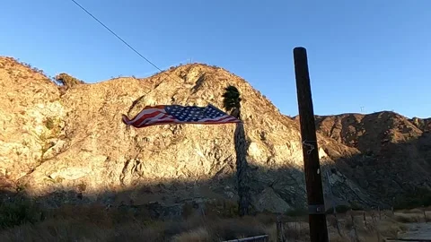 Slow motion flag 1 Video stock 150825376