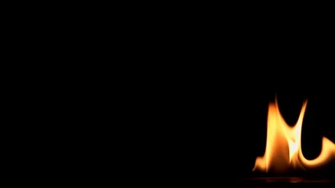 Slow motion Flames Stock Footage 94899132