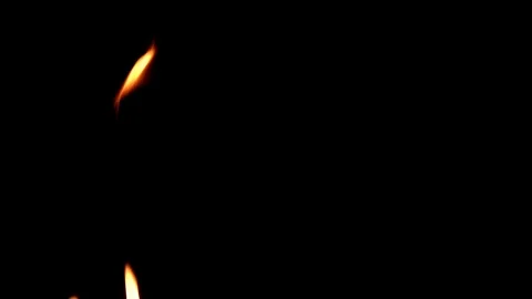 Slow motion Flames Stock Footage 94899142