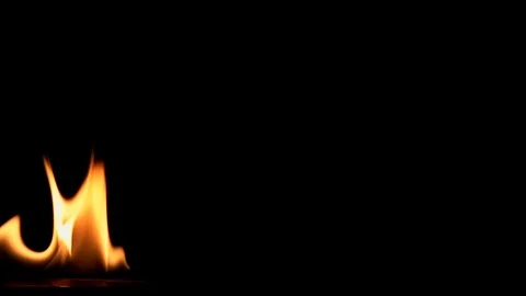 Slow motion Flames Stock Footage 94899180