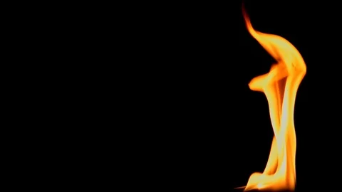 Slow motion Flames Stock Footage 94899201
