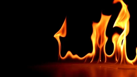 Slow motion Flames Stock Footage 94973328