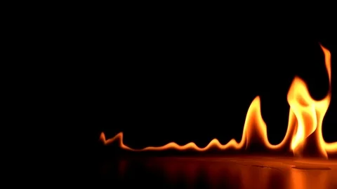 Slow motion Flames Stock Footage 94973349