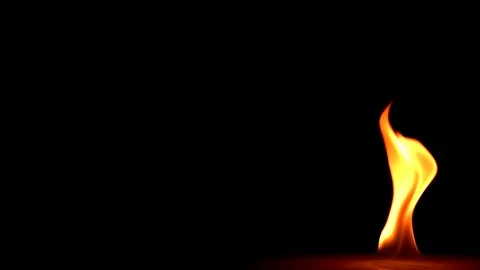 Slow motion Flames Stock Footage 94973419
