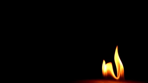 Slow motion Flames Stock Footage 94973471