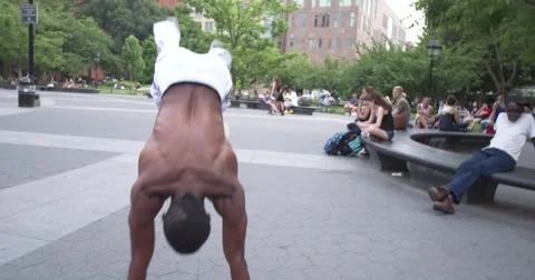 Slow Motion Flip Stock Footage 42660548