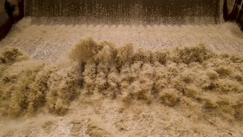 Slow Motion Flood Image 스톡 동영상 334550446