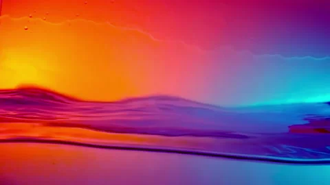 Slow Motion Flowing Water Stock Footage 95744664