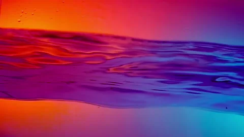 Slow Motion Flowing Water Stock Footage 95744721