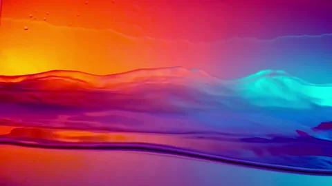 Slow Motion Flowing Water Stock Footage 95744789