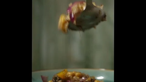 Slow motion food Stock Footage 278538769