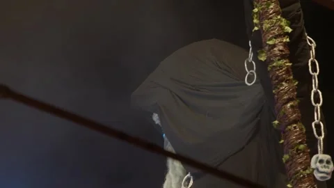 Slow Motion footage of Carnival Float at Cento Carnevale d'Europa 2026 Stock Footage 329178307