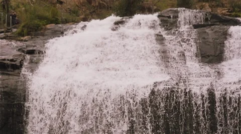 Slow motion footage of MacKenzie Falls, Grampians, Australia. Stock Footage 68294190