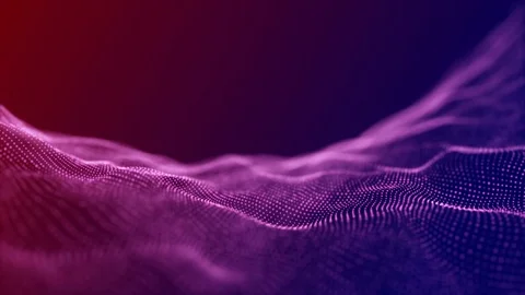 Slow Motion Formation of Particles Seamless Looping Motion Background Pink V3 Stock Footage 70810986