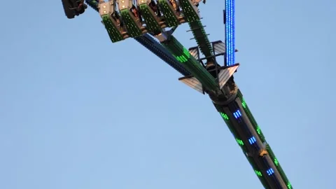 Slow Motion Frisbee Pendulum Swing Stock Footage 312609290