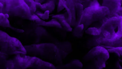 Slow motion glitter effect moving against abstract lumpy shapes. Stock Footage 189874487