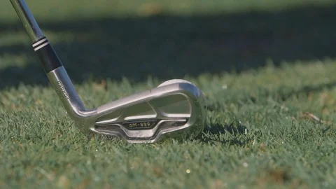 Slow Motion Golf Swing (Close up) Video stock 89368941