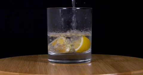 Slow Motion Image of Alkaline Water Stock Footage 332011489