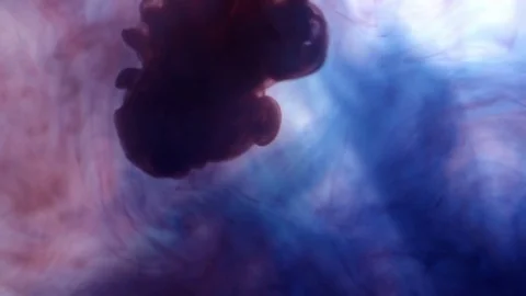 SLOW MOTION INK DROP STOCK FOOTAGE 12 스톡 동영상 72243877