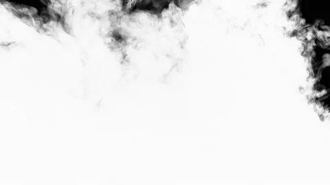 Slow Motion Ink Drop White On Black 5 Stock Footage 201159048