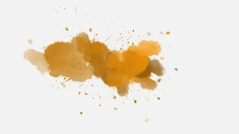 Slow motion ink flow artistic overlay Stock Footage 220119720