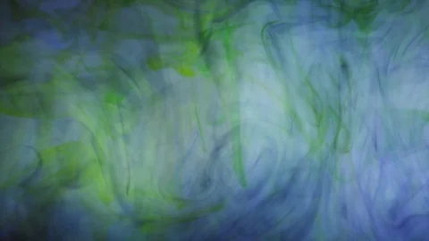 Slow motion ink in water fluid background Stock Footage 107975933