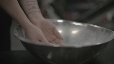 Slow Motion Lady Workout Stock Footage 83603669