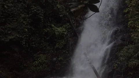 Slow Motion Langkawi Waterfall Video stock 124717394
