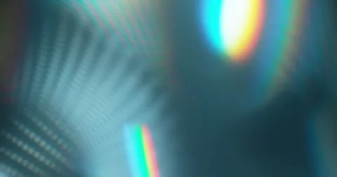 Slow motion of lens flare isolated on black background. Colored spectrum. 스톡 동영상 335769772