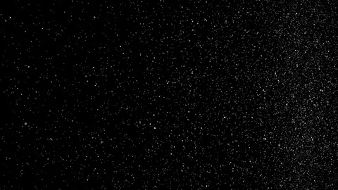 Slow motion, light and small droplets of rain falling on an isolated background Stock Footage 126202001