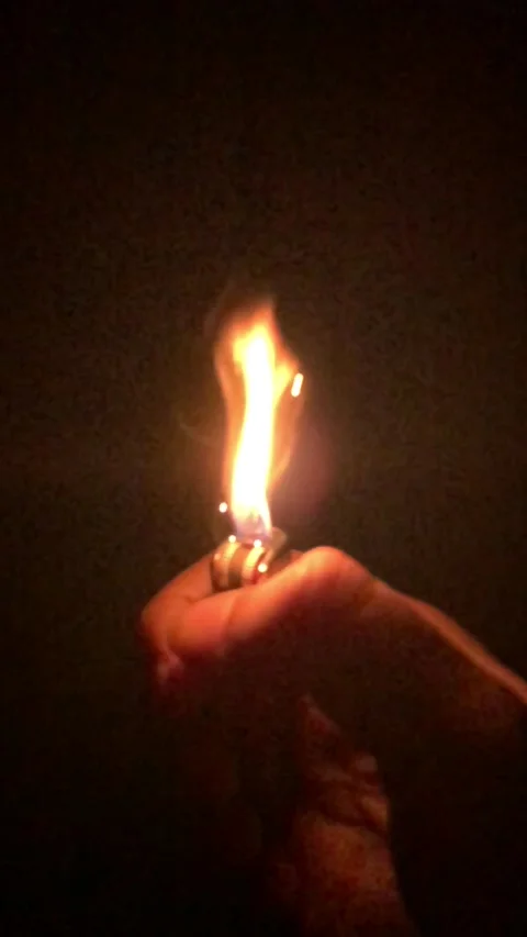 Slow motion of lightening fire Stock Footage 132462529